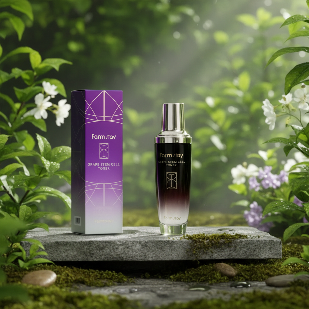 Farm Stay - Grape Stem Cell Toner - Toner s hroznovými kmenovými buňkami - 130 ml