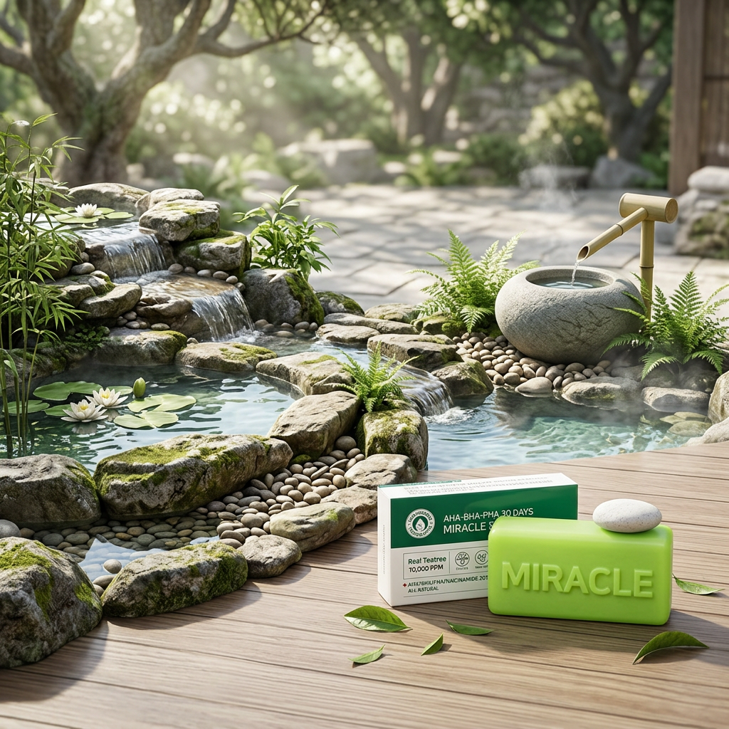 SOME BY MI - AHA BHA PHA 30 Days Miracle Cleansing Bar - Čisticí mýdlo na obličej s AHA/BHA/PHA kyselinami - 106 g