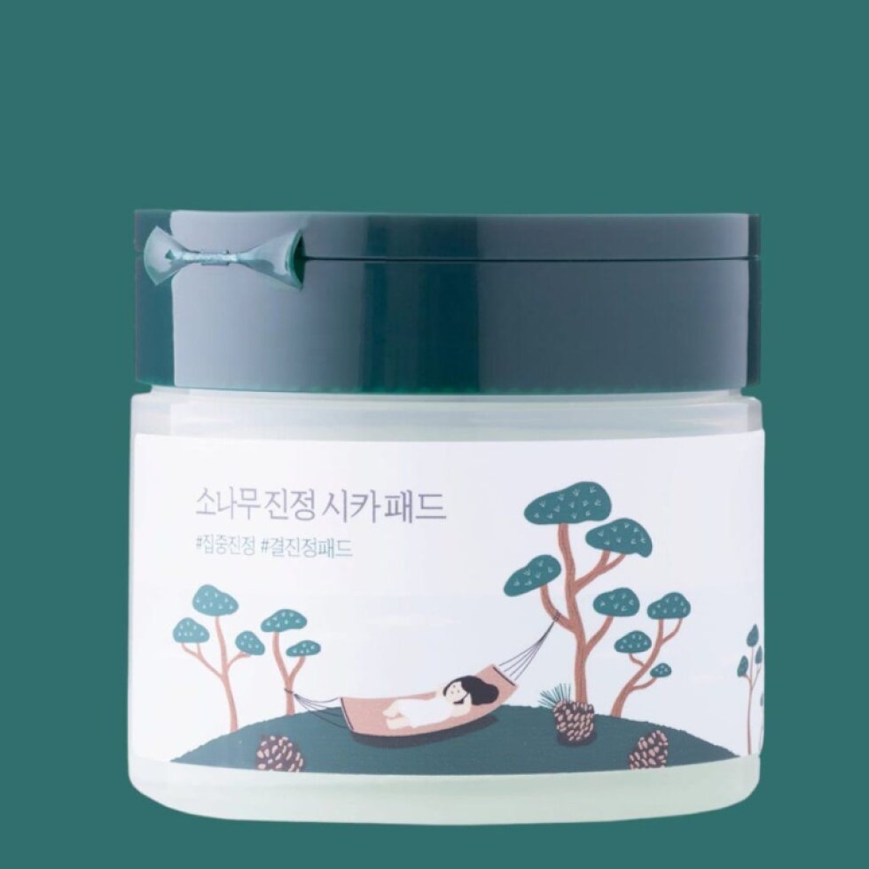 ROUND LAB - Pine Calming Cica Pad - Zklidňující pleťové tampony - 50 ks / 195 ml