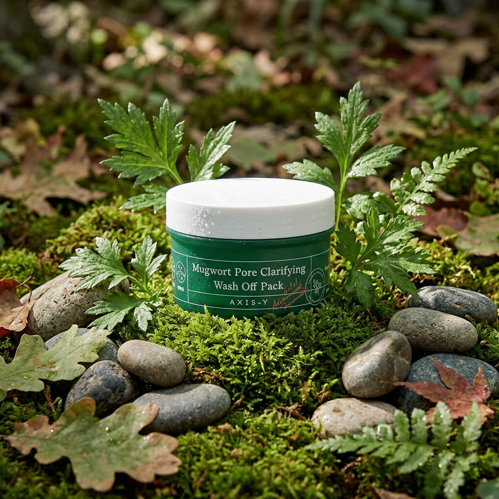 AXIS-Y - Mugwort Pore Clarifying Wash-off Pack - Čisticí maska s pelyňkem - 100 ml