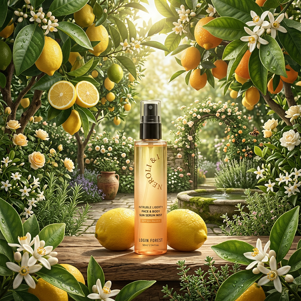 LOGIN FOREST - Citruble Liberty Face&Body Sun Serum Mist SPF50+PA++++ - Opalovací sérum v mlze na obličej a tělo SPF 50+ PA++++ - 50 ml