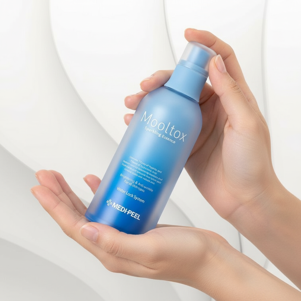 MEDI-PEEL - Aqua Mool Tox Sparkling Essence - Kyslíková pleťová esence - 100 ml