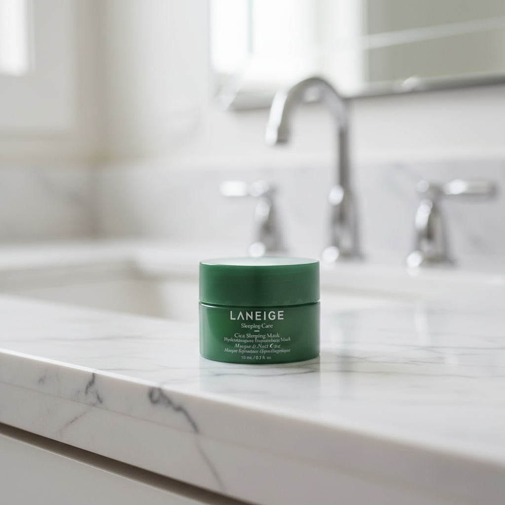 Laneige Cica Sleeping Mask - Noční regenerační maska 10 ml