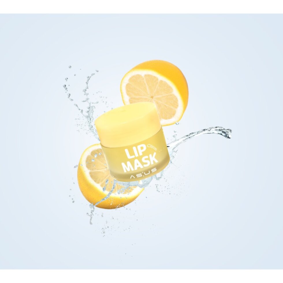 AS:US - Lip Mask Lemon - Vyživující maska na rty s citronovou vůní - 20 g