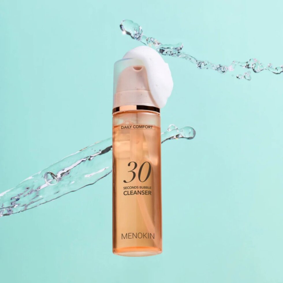 MENOKIN - 30 Seconds Bubble Cleanser Daily Comfort - 30sekundový, bublinkový, hydratační cleanser pro každodenní použití - 150 ml
