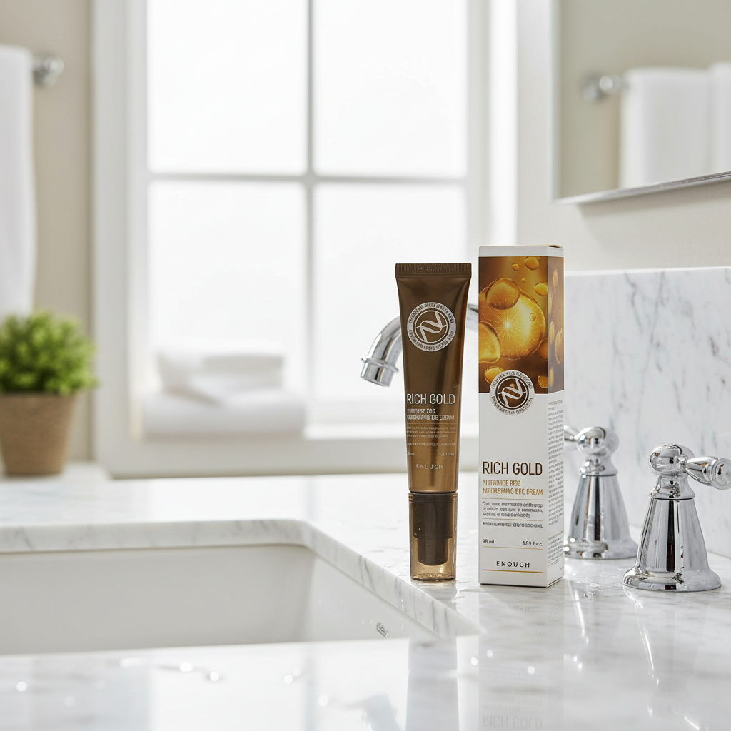 ENOUGH - Rich Gold Intensive Pro Nourishing Eye Cream - Bohatý intenzivní vyživující oční krém - 30 ml