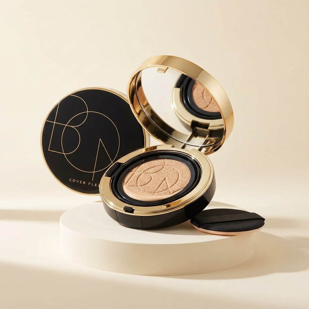 B.O.M. - Cover Flex Cushion SPF50+ PA+++ #23N Beige - Make-up cushion s SPF - 15 g