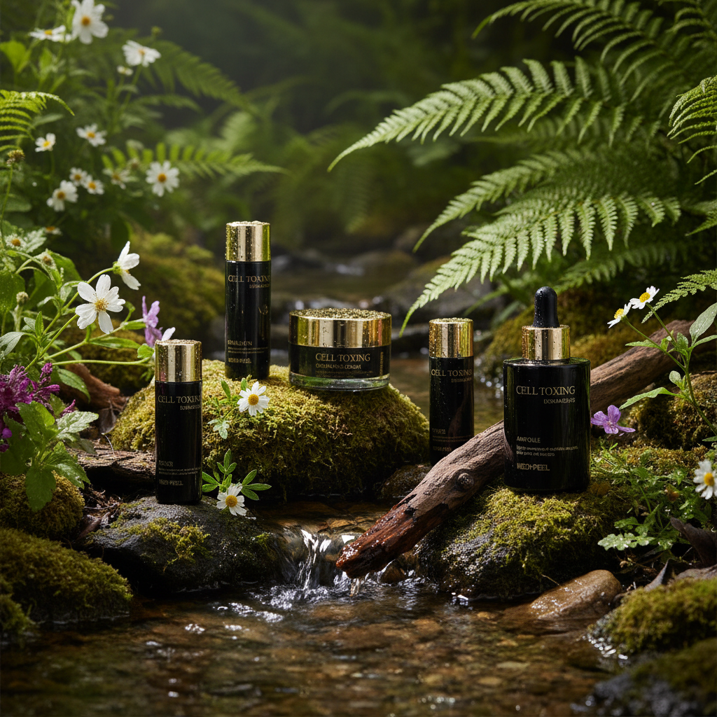 MEDI-PEEL - Cell Toxing Dermajours Essential Set - Set omlazující péče o pleť 5 ks