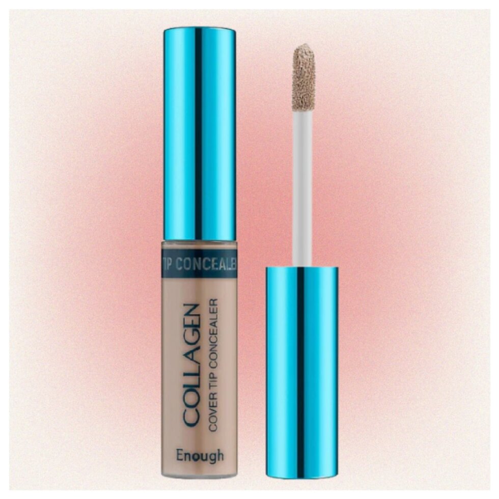 ENOUGH - Collagen Cover Tip Concealer #01 - Pečující korektor s kolagenem - 9 g