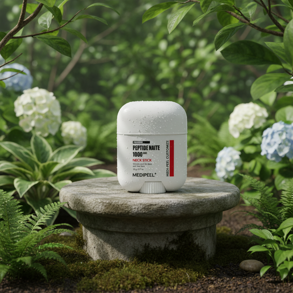 MEDI-PEEL - Premium Peptide Naite 1000 Shot Neck Stick - Peptidový krém v praktické tyčince pro péči o krk a dekolt - 20 g