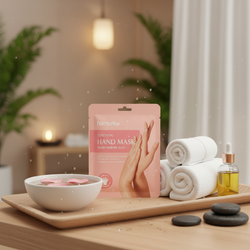 FARM STAY - Essential Hand Mask - Maska na ruce - 7 g