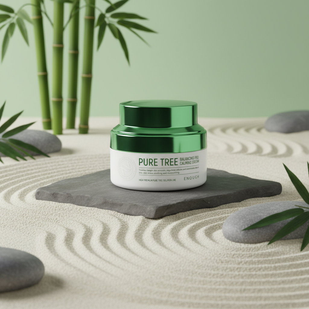 ENOUGH - Pure Tree Balancing Pro Calming Cream - Zklidňující krém s tea tree - 50 ml