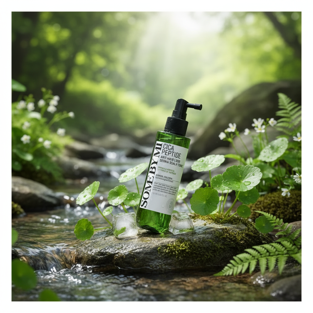 SOME BY MI - Cica Peptide Derma Scalp Tonic - Cica peptidové derma tonikum na kůži hlavy - 150 ml