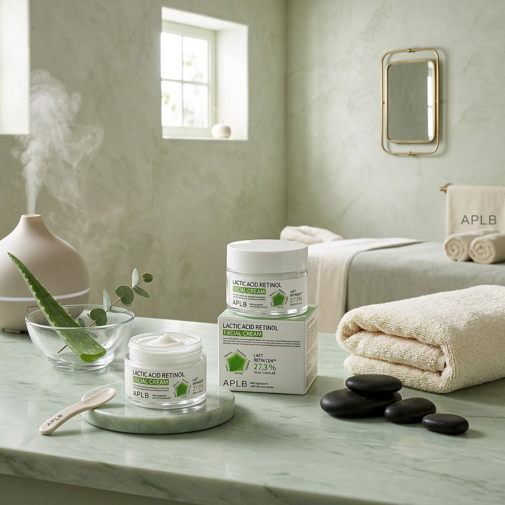 APLB - Lactic Acid Retinol Facial Cream - Omlazující krém s kyselinou mléčnou a retinolem - 55 ml
