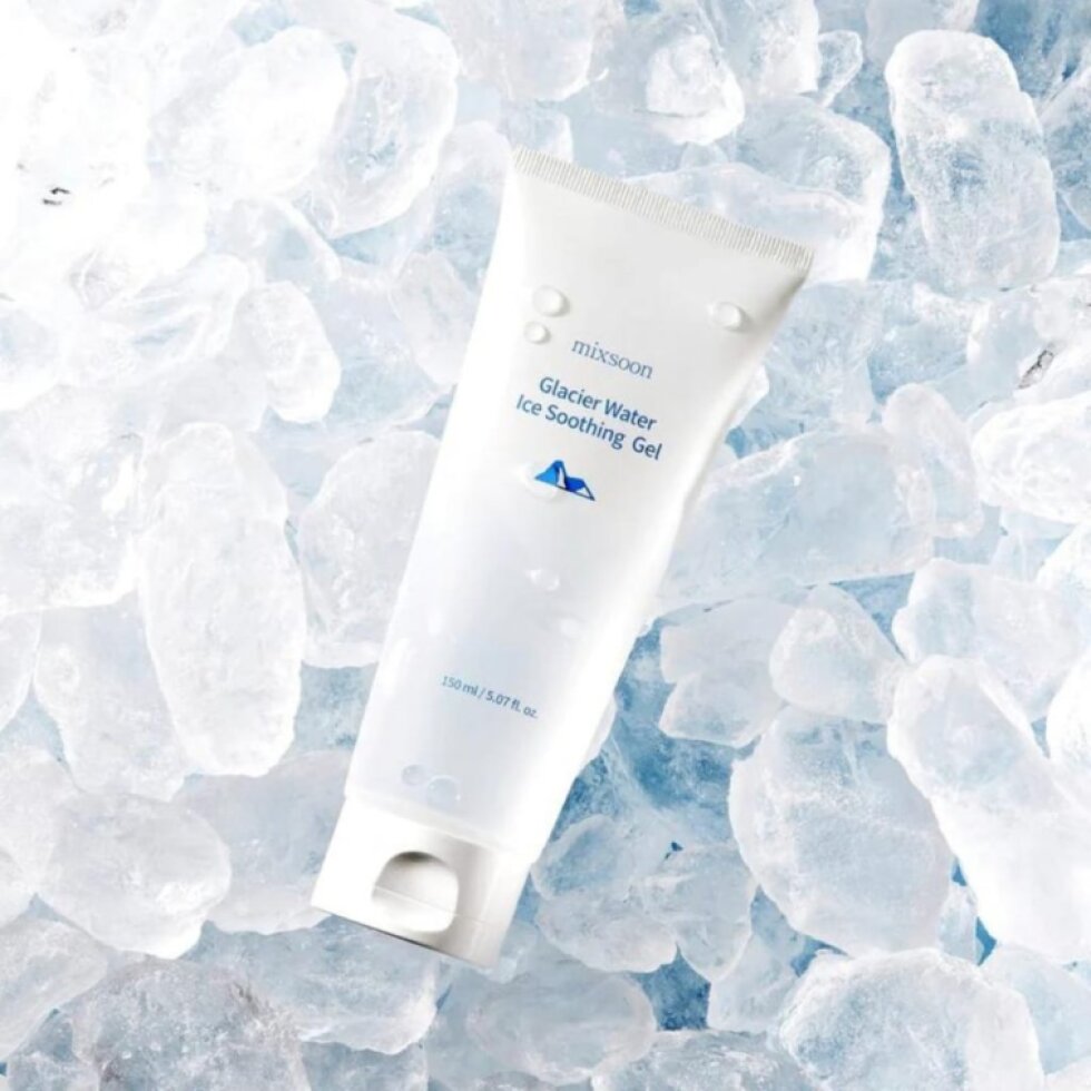 MIXSOON - Glacier Water Ice Soothing Gel - Hydratační gelový krém na tělo i obličej s chladivým efektem- 150 ml