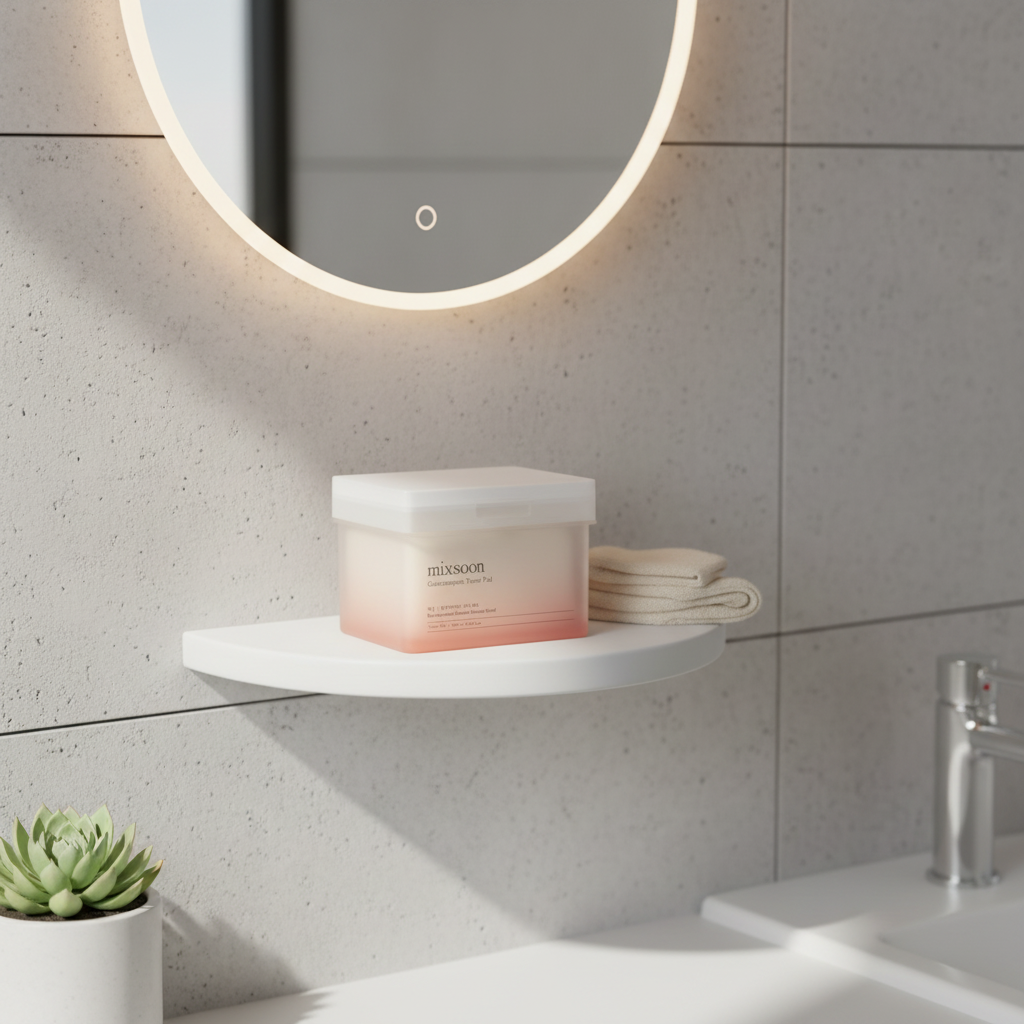 MIXSOON - Galactomyces Toner Pads - Rozjasňující a revitalizační tampóny na obličej - 60 ks / 280 ml