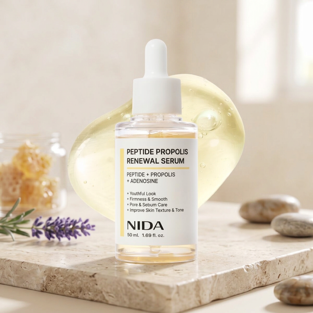 NIDA - Peptide Propolis Renewal Serum - Obnovující sérum s peptidy a propolisem - 50 ml