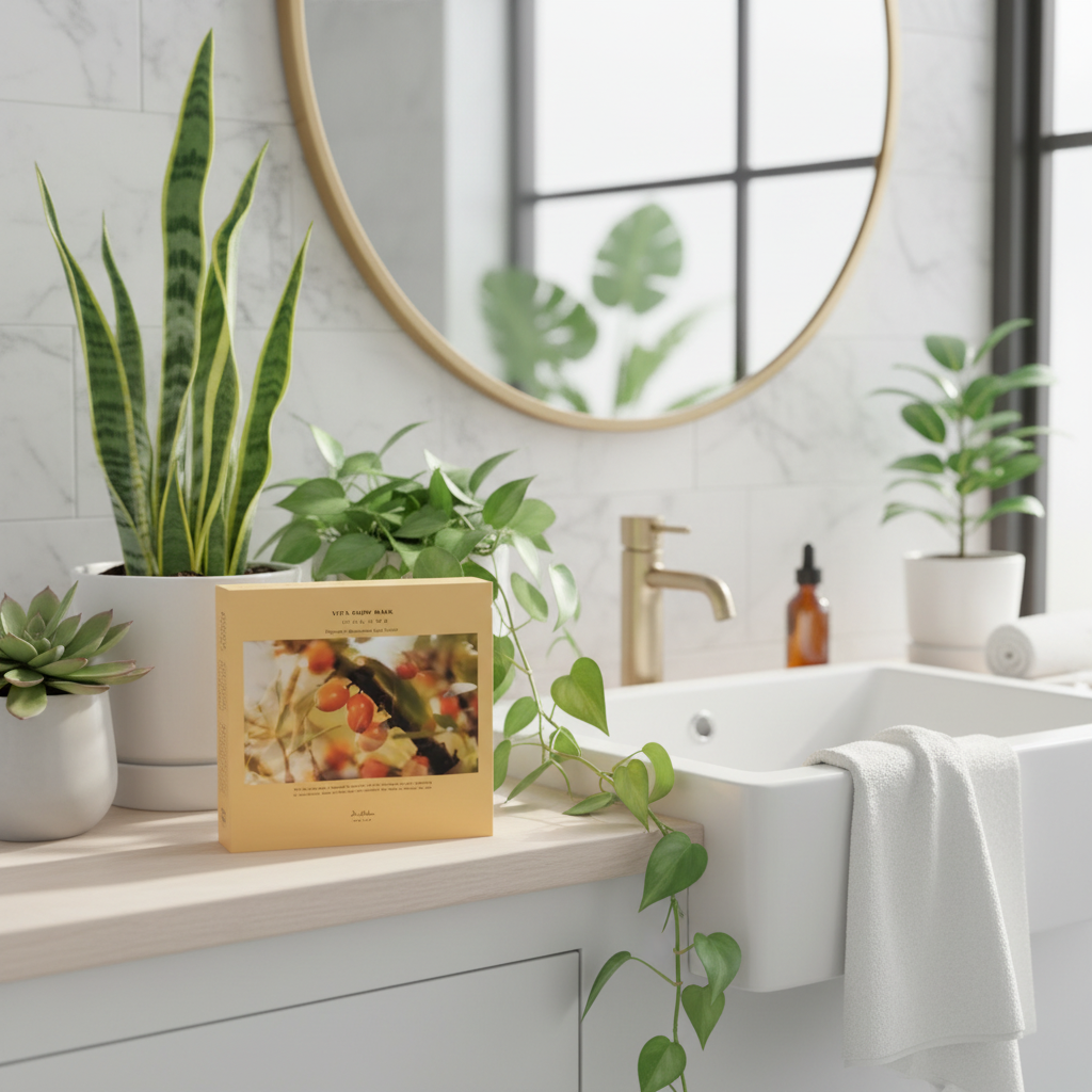 Dr.Althea - Vita Glow Mask - Rozjasňující plátýnková maska s extraktem z rakytníku - 27 ml