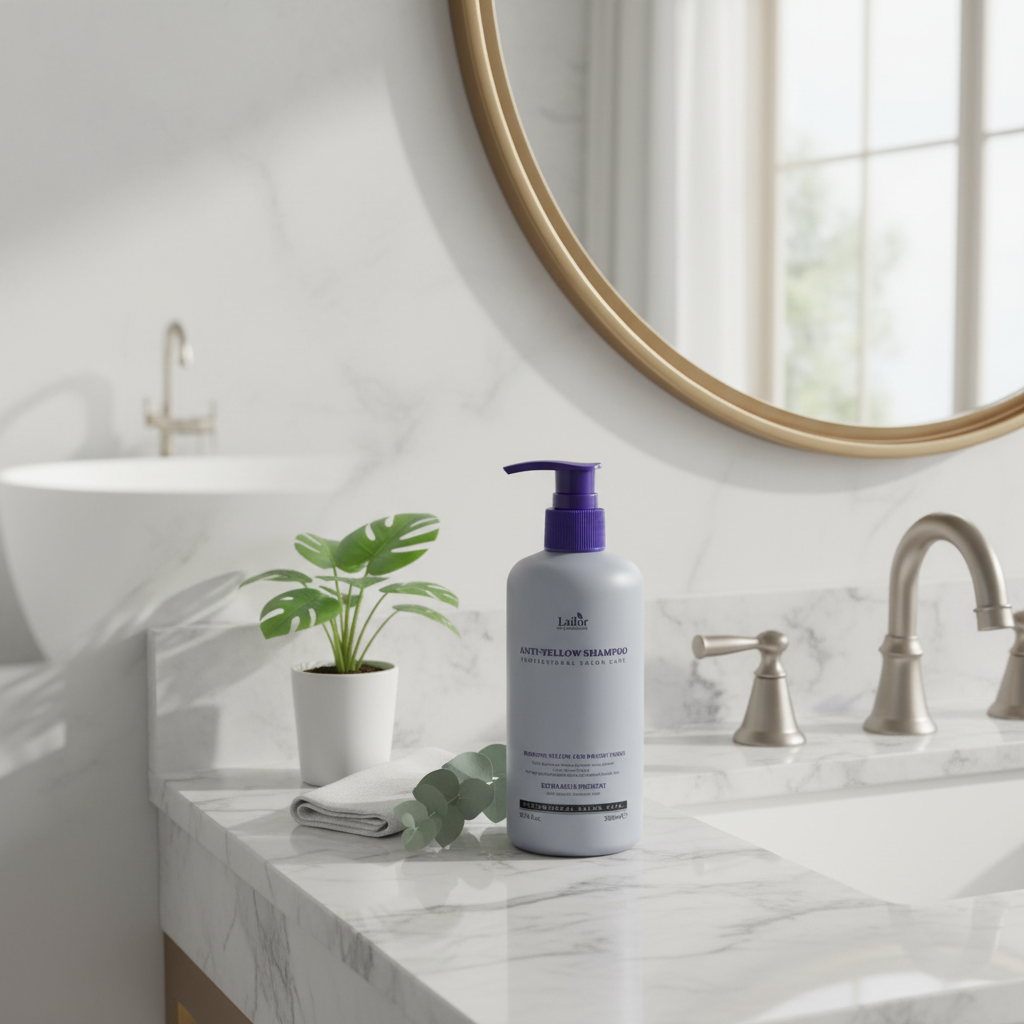 Lador - Anti-Yellow Shampoo - Šampon pro blond vlasy proti žlutým tónům - 300 ml