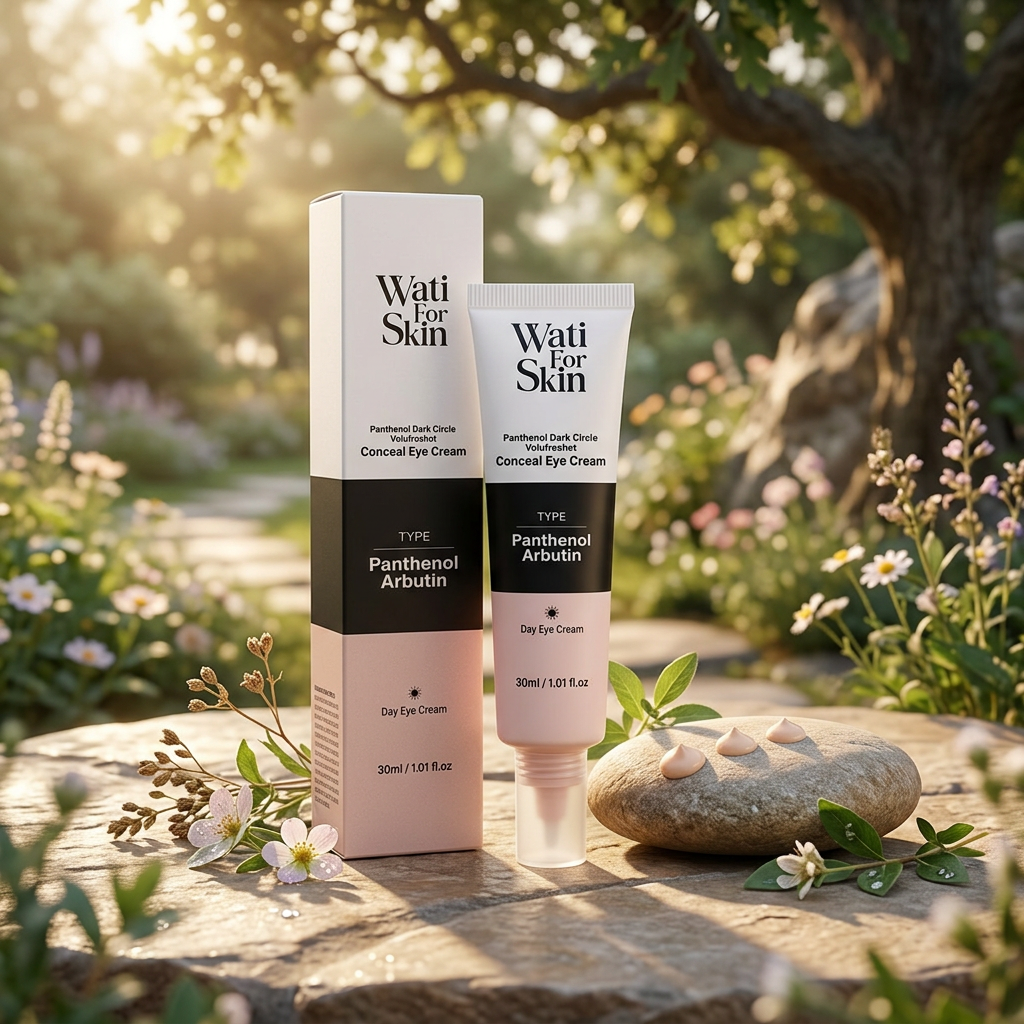 WATI FOR SKIN - Panthenol Dark Circle Volufroshot Conceal Eye Cream - Multifunkční oční krém s krycím efektem - 30 ml