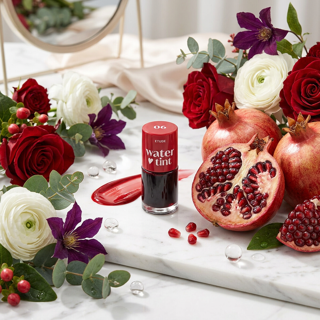 Etude House - Dear Darling Water Tint Pomegrade 06 - Vodní tint na rty - 9,5 g