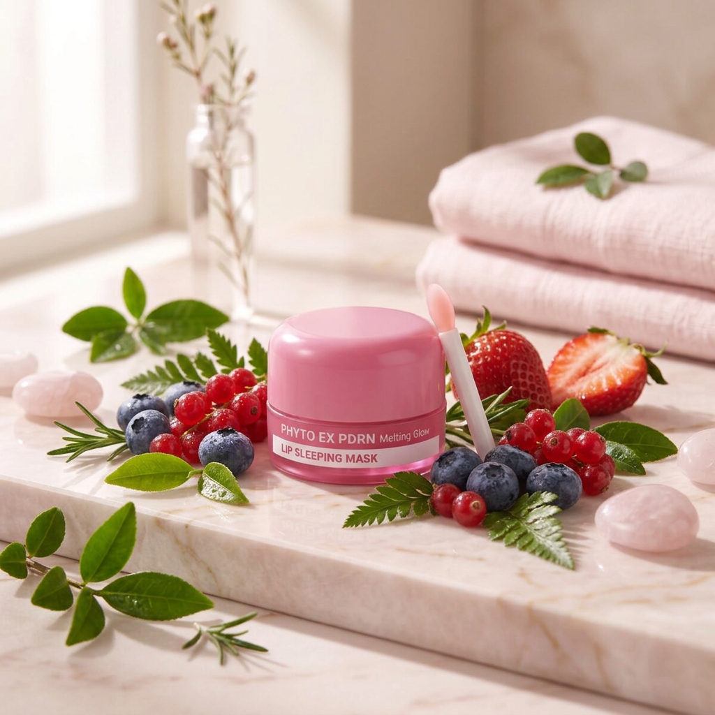 MEDI-PEEL - Phyto Ex PDRN Melting Glow Lip Sleeping Mask - Pečující noční maska na rty - 11 g
