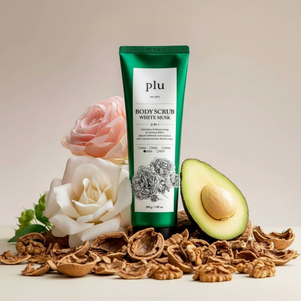 PLU - Body Scrub White Musk - Tělový peeling White Musk - 200 g