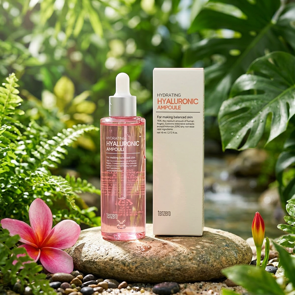 TENZERO - Hydrating Hyaluronic Ampoule - Hydratační ampule s kyselinou hyaluronovou - 110 ml