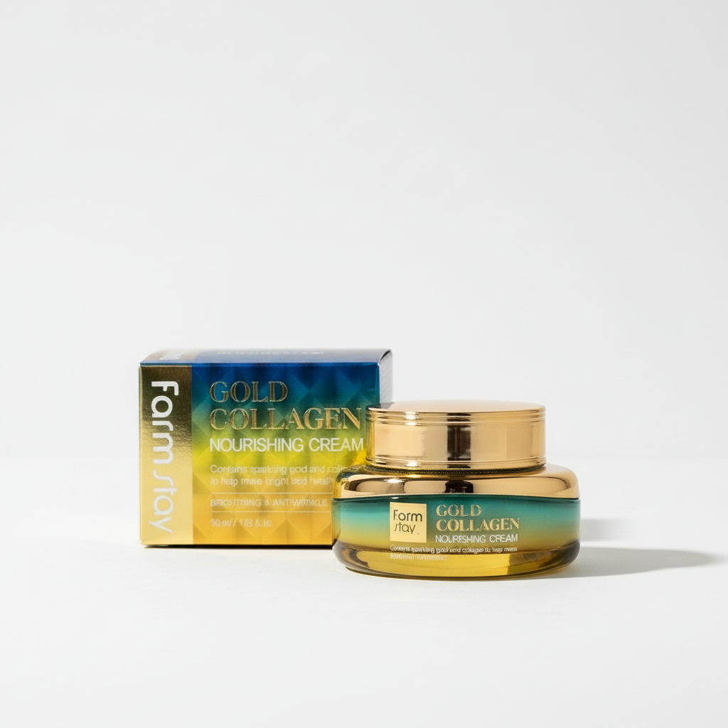 Farm Stay - Gold Collagen Nourishing Cream - Vyživující krém s kolagenem 55ml