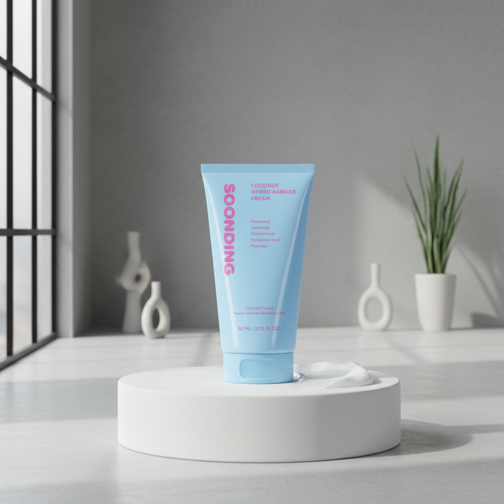 SOONDING - Coconut Hydro Barrier Cream - Hydratační bariérový krém s kokosem - 80 ml
