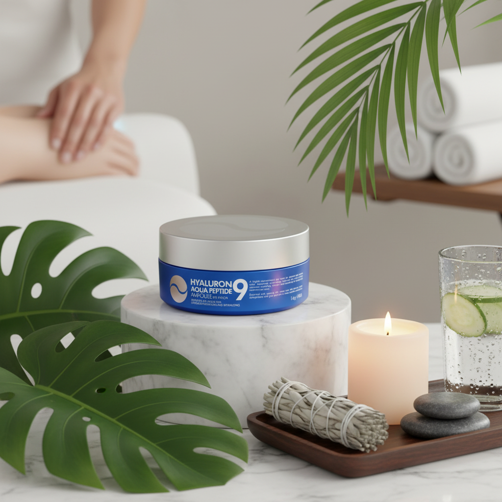 MEDI-PEEL - Hyaluron Aqua Peptide Ampoule Eye Patch - Hydratační hydrogelové polštářky pod oči - 60ks