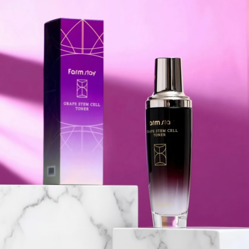 Farm Stay - Grape Stem Cell Toner - Toner s hroznovými kmenovými buňkami - 130 ml