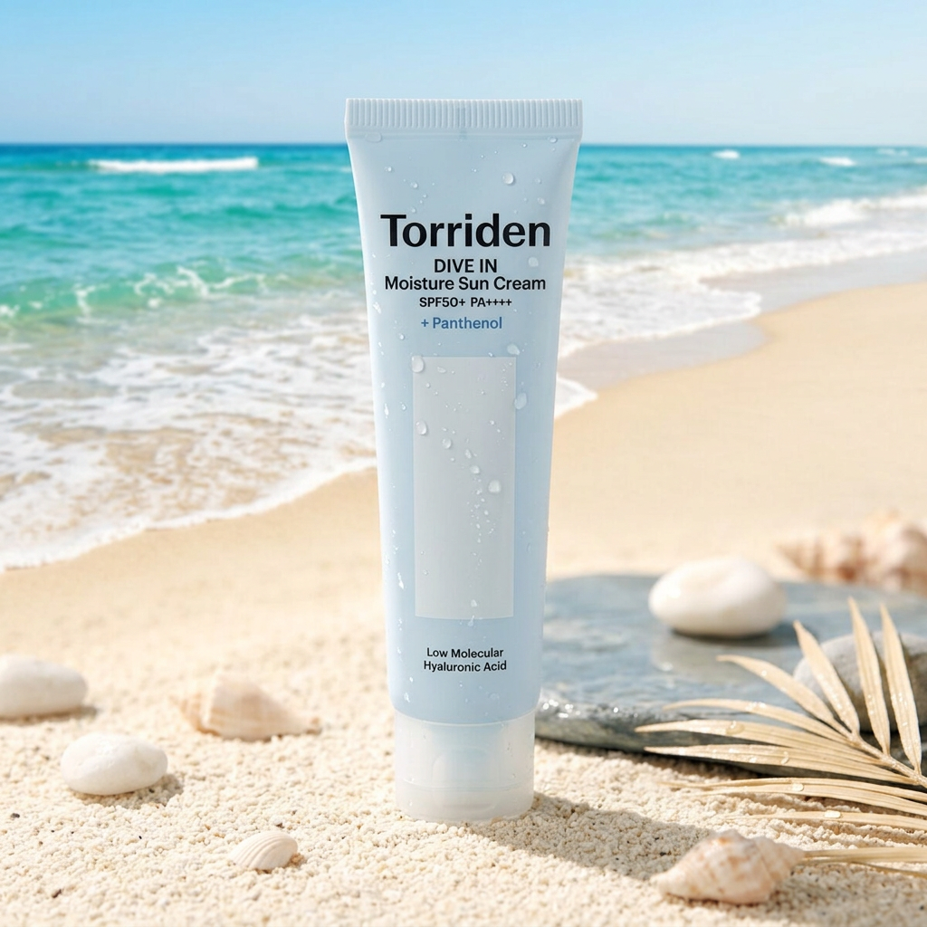 Torriden - DIVE-IN Mild Suncream - Jemný minerální opalovací krém - 60 ml
