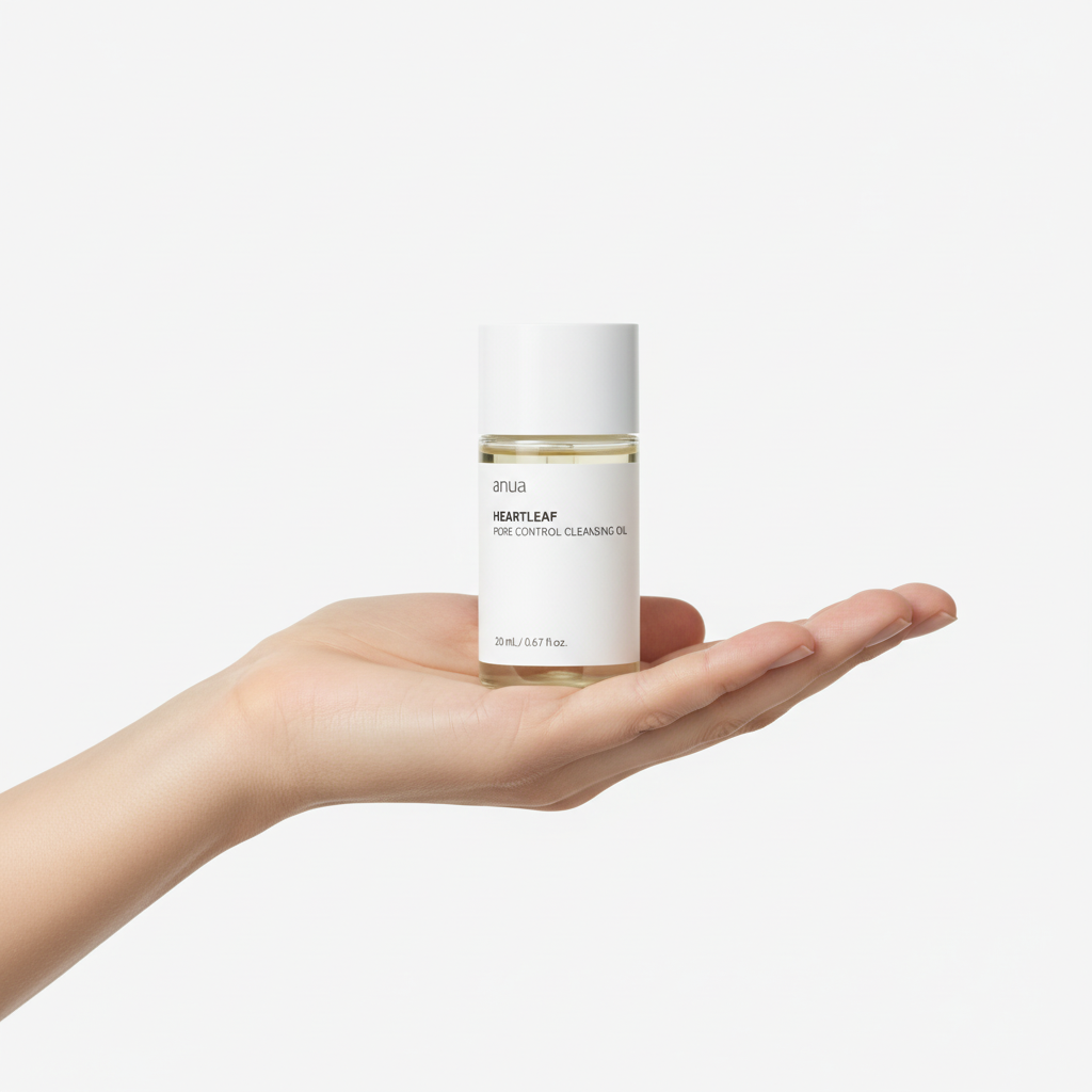 ANUA - Heartleaf Pore Control Cleansing Oil travel size - Odličovací olej na obličej - 20 ml