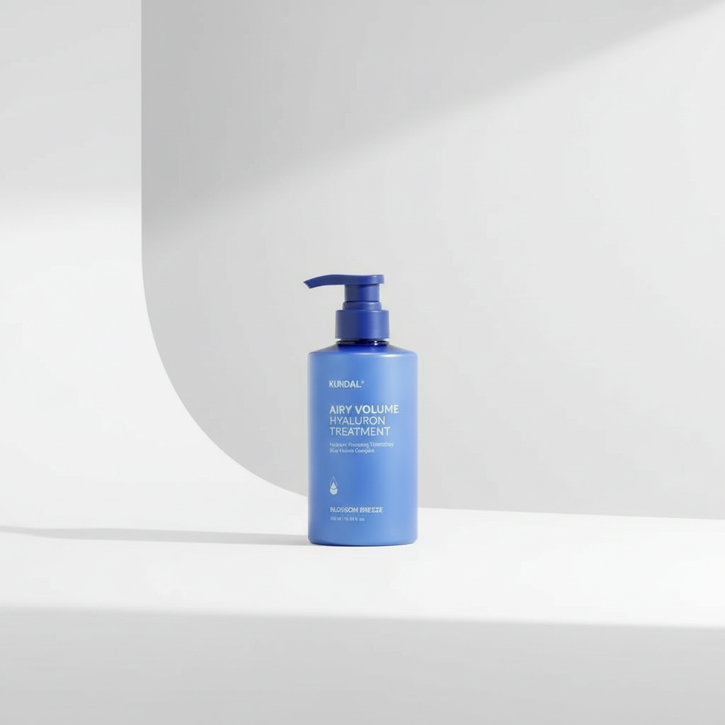 Kundal Airy Volume Hyaluron Treatment - Hydratační objemový kondicionér s vůní BLOSSOM BREEZE - 500 ml