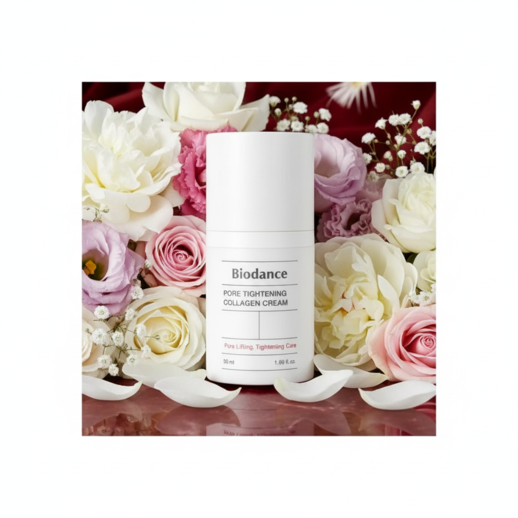 BIODANCE - Pore Tightening Collagen Cream - Zpevňující kolagenový krém pro redukci rozšířených pórů - 50 ml