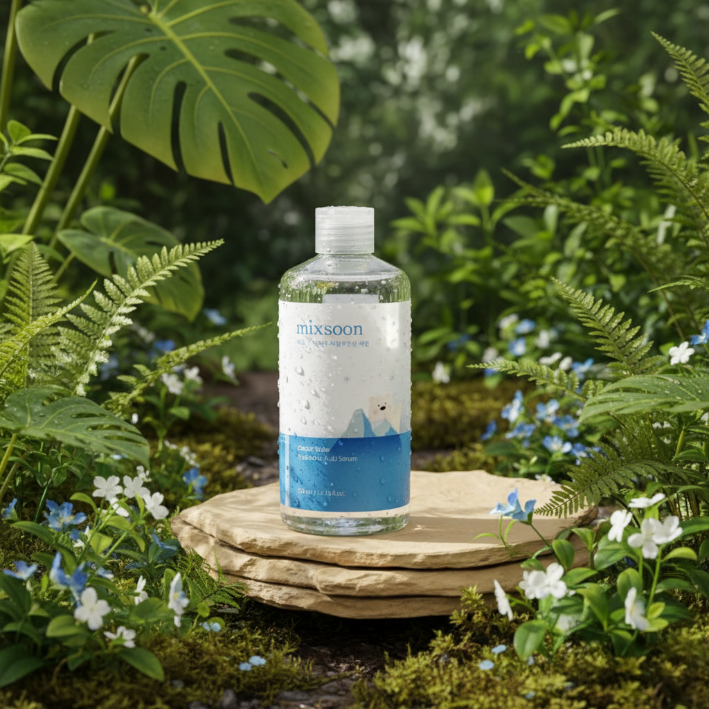 MIXSOON - Glacier Water Hyaluronic Acid Serum - Sérum s kyselinou hyaluronovou a vodou z ledovce - 300 ml