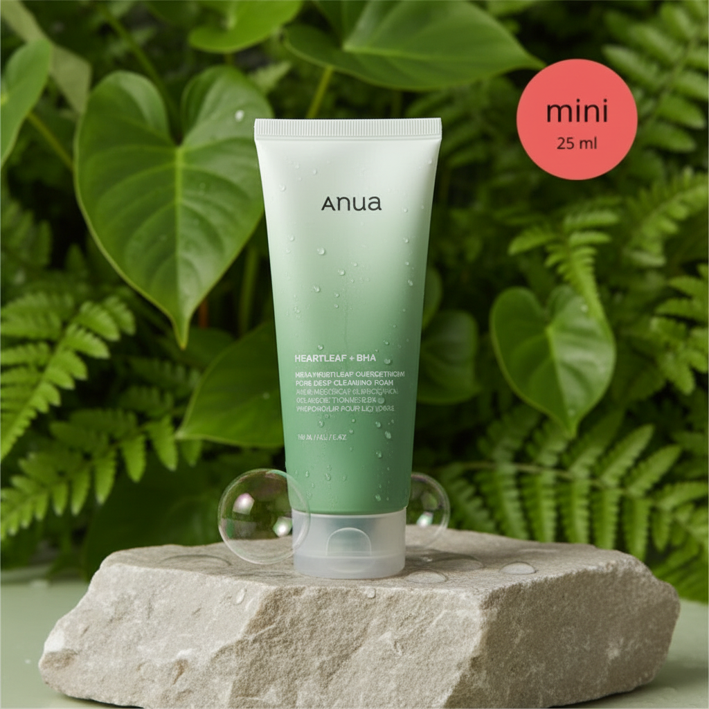 ANUA - Heartleaf Quercetinol Pore Deep Cleansing Foam Mini - Mini hloubkově čisticí pěna na póry - 25 ml