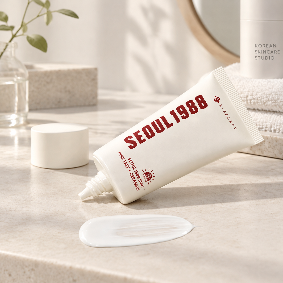 KSECRET - SEOUL 1988 Sun : Pine Tree + Ceramide - SEOUL 1988 Opalovací krém: Borovice + Ceramidy - 50 ml