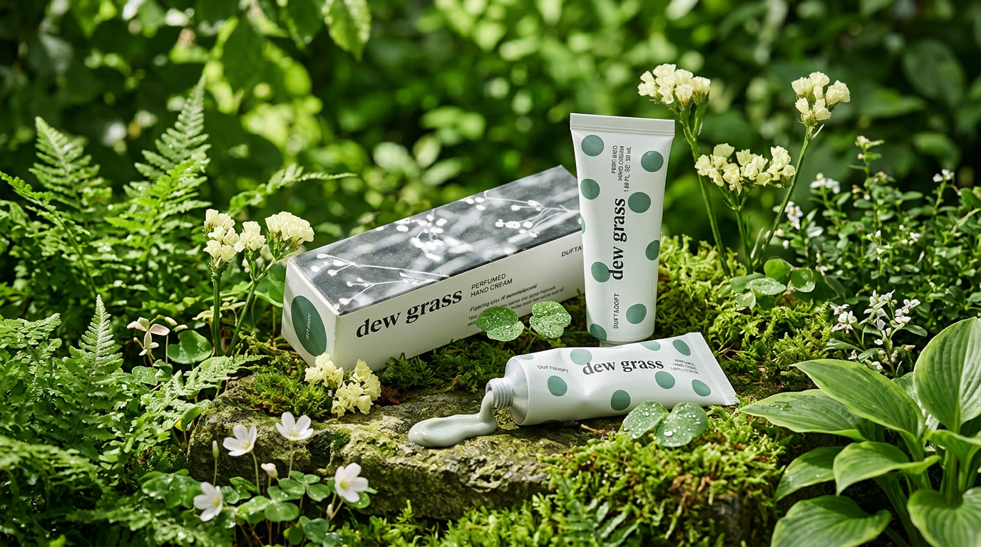 DUFT & DOFT - Niche Perfume Hand Cream Dew Grass - Parfémovaný krém na ruce Dew Grass - 50 ml