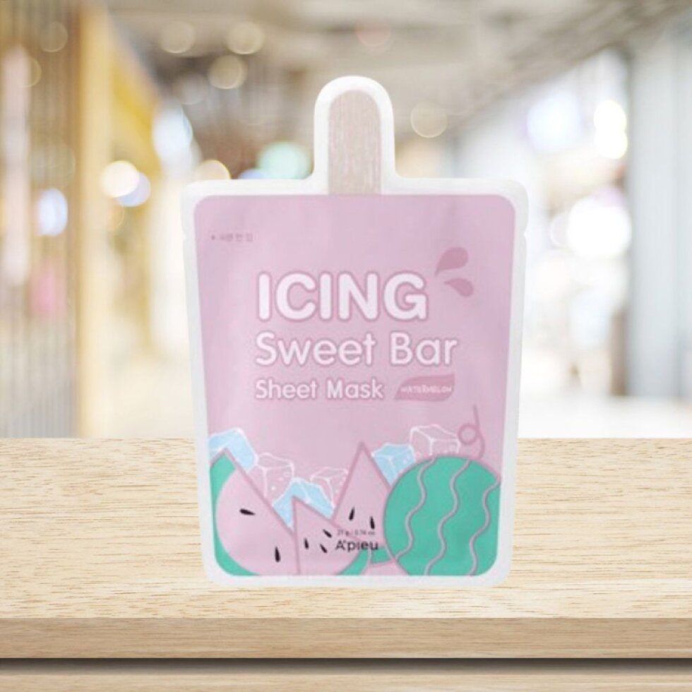 A'Pieu - Icing Sweet Bar Sheet Mask - Hydratační plátýnková maska meloun, 1ks