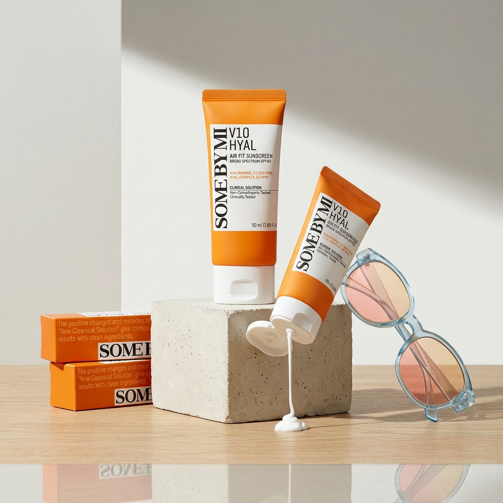 SOME BY MI - V10 Hyal Air Fit Sunscreen SPF 50 - Lehké SPF s vysokou ochranou - 50 ml