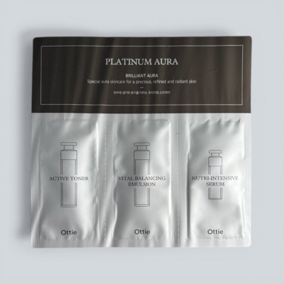 OTTIE - Platinum Aura Brilliant Aura - Vzorek Platinum Aura sady