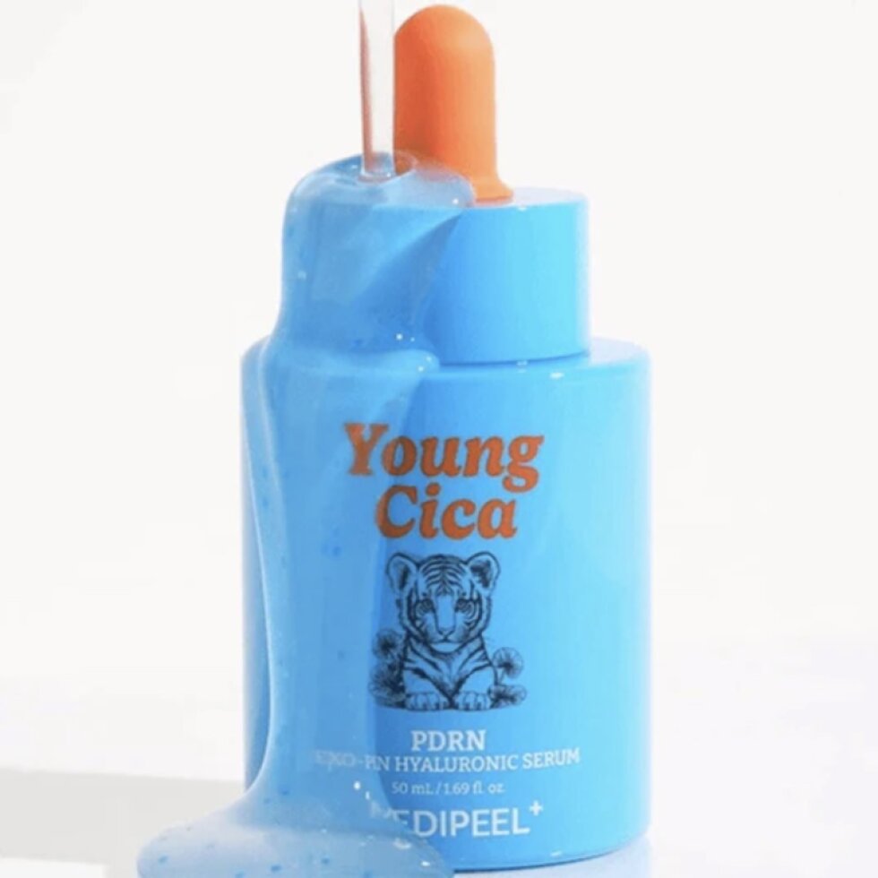 MEDI-PEEL - Young Cica PDRN Exo-Pin Hyaluronic Serum - Hyaluronové sérum s Cica, PDRN a Exo-Pin komplexem pro zklidnění a regeneraci pleti - 50 ml