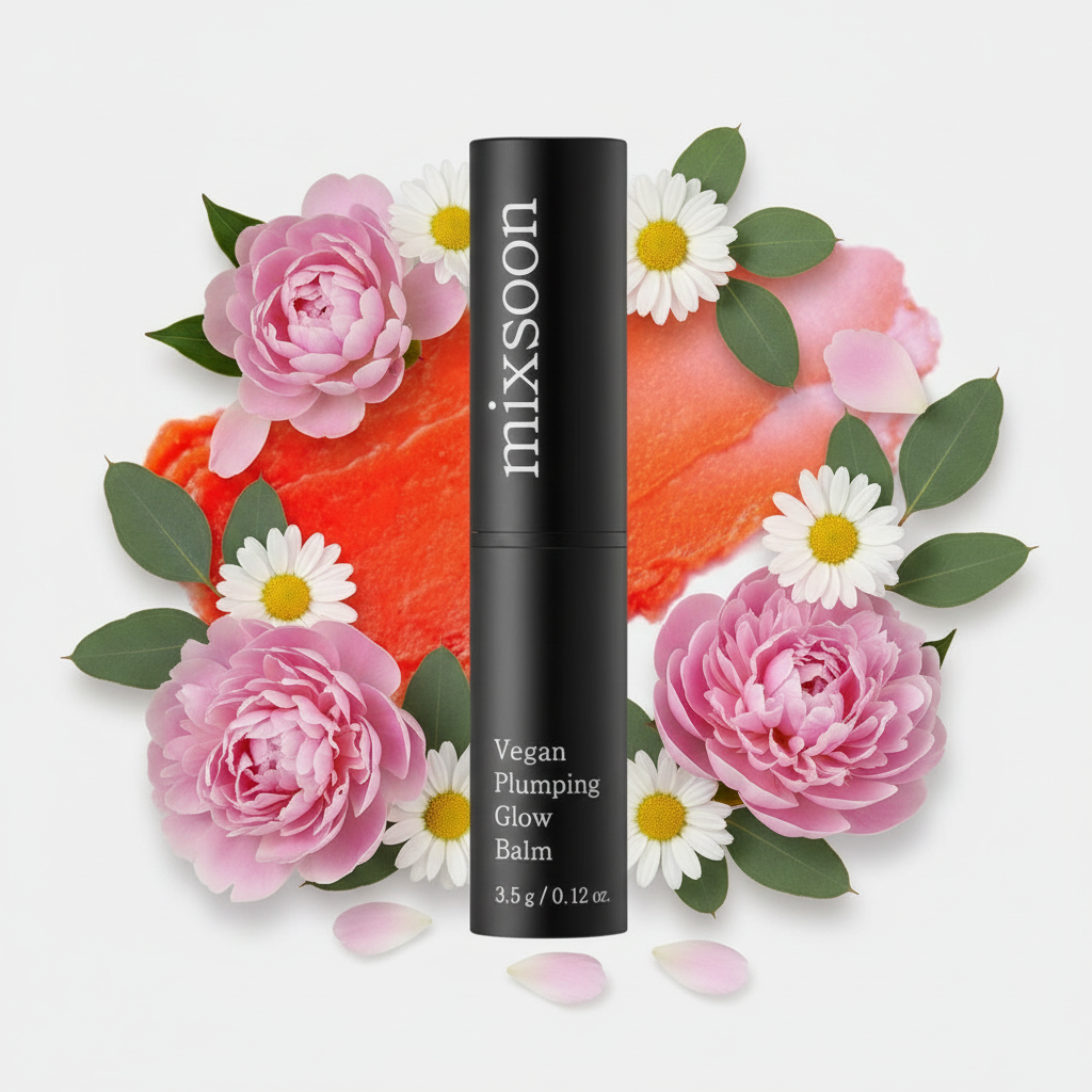 MIXSOON - Vegan Plumping Glow Balm - Objemový balzám na rty - 3,5 g
