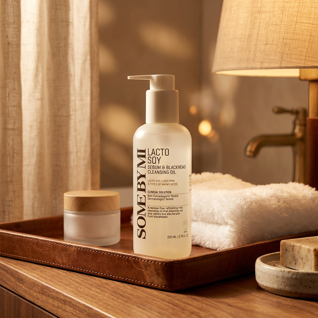 SOME BY MI - Lactosoy Sebum & Blackhead Cleaning Oil - Jemný odličovací olej - 200 ml