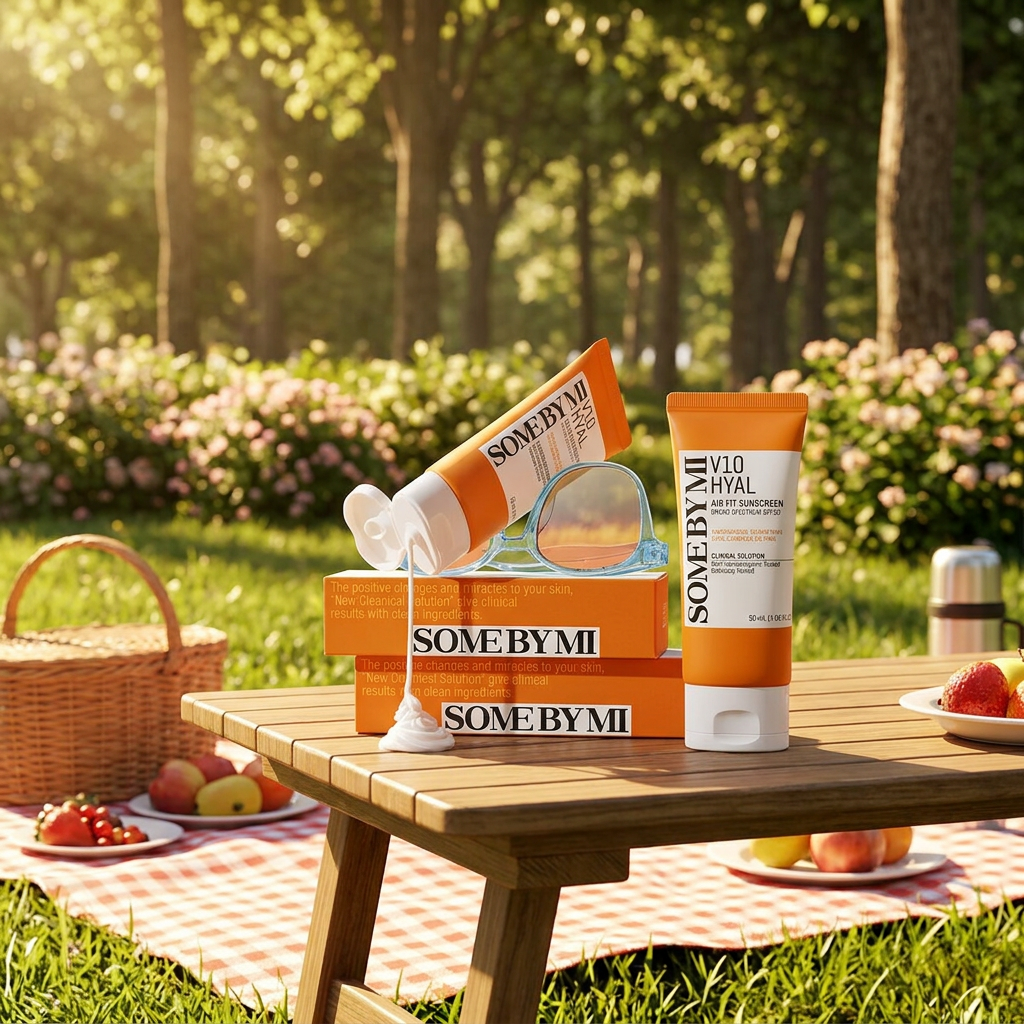 SOME BY MI - V10 Hyal Air Fit Sunscreen SPF 50 - Lehké SPF s vysokou ochranou - 50 ml