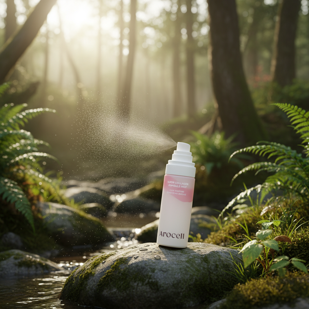 AROCELL - Super Collagen Ampoule Mist - Kolagenová ampule ve spreji - 80 ml