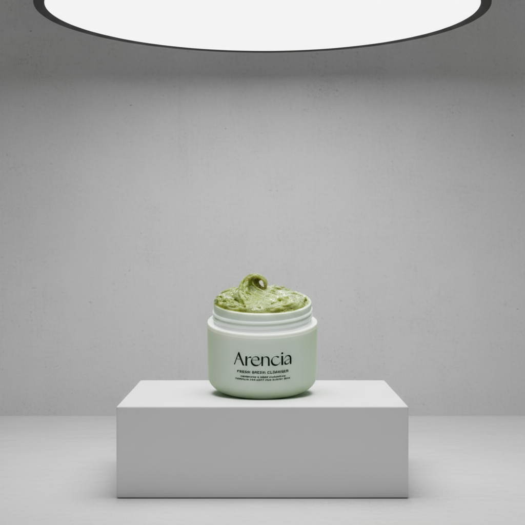 ARENCIA - Fresh Green Rice Mochi Cleanser - Čisticí balzám s práškem ze zeleného čaje a rýží 3v1 - 120 ml