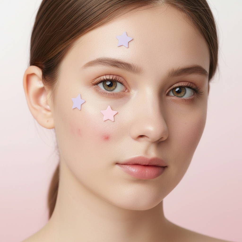 Ootd - Star Spot Patch - Náplasti na akné ve tvaru hvězdy - 80 ks